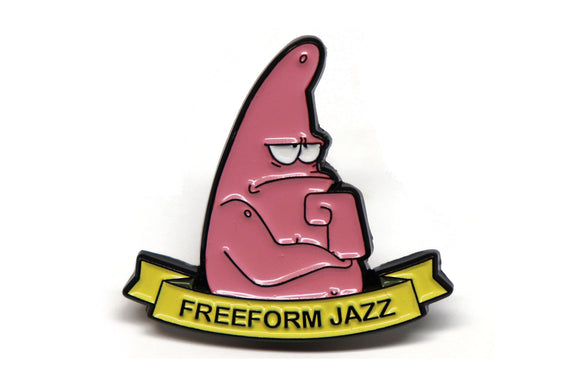 Freeform Jazz Starfish Enamel Pin