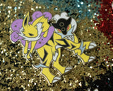 Legendary Electric Monster Duo #135 & #243 Enamel Pin