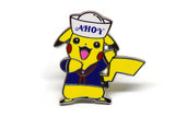 #025 Electric Mouse Sailor Enamel Pin