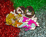 Legendary Weather Monster Trio #382, #383, & #384 MEGA-Sized Enamel Pin