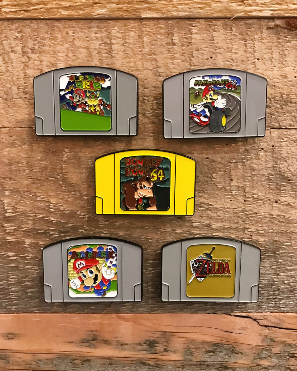 Racing Game Cartridge Enamel Pin – Nostalgia Pin Co